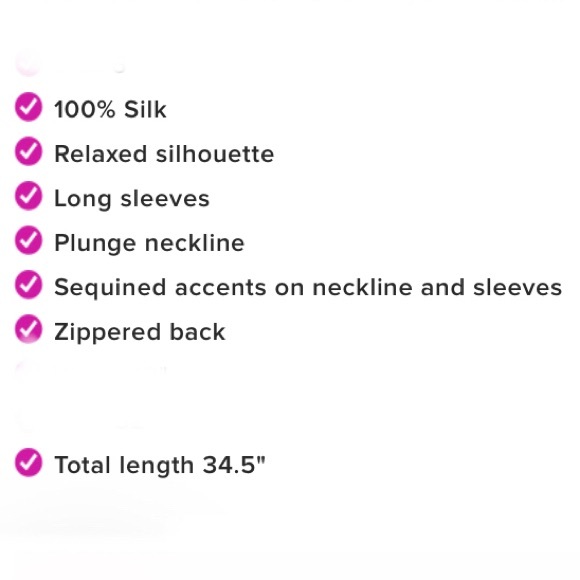 French Connection Beaded Silk Dress - Picture 6 of 7